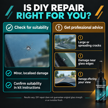 DIY windshield repair suitability guide