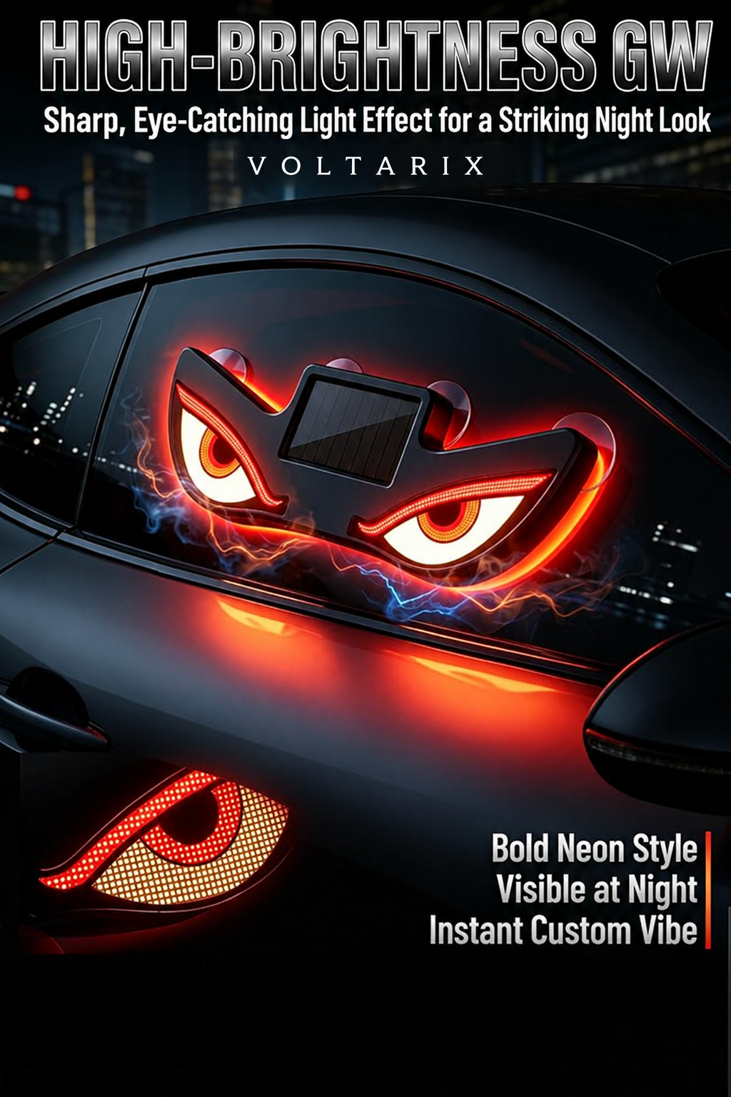 Voltarix devil eye LED light night display